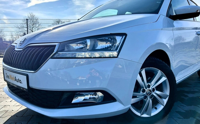 Skoda Fabia cena 56000 przebieg: 55123, rok produkcji 2021 z Krośniewice małe 154